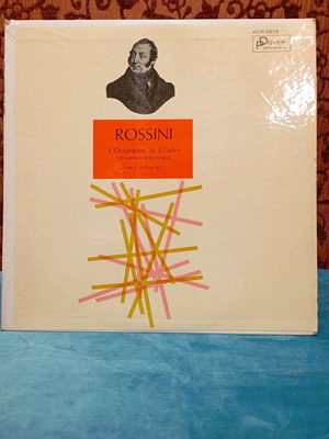 Rossini L'occasione fa il ladro LP record used, classical opera