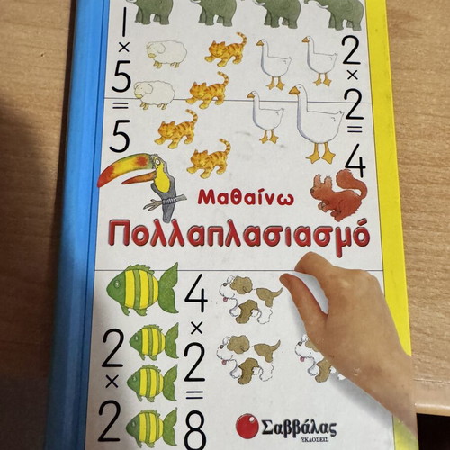 Learning Multiplication book