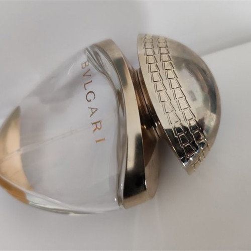 Bvlgari cologne bottle used 9cm