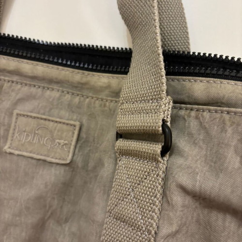 Kipling Handbag new, grey/beige