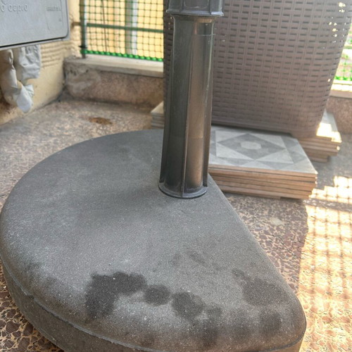 IKEA stone umbrella base used