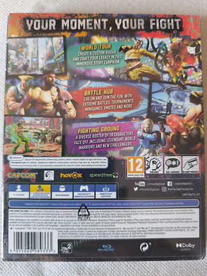 Street Fighter 6 Steelbook Edition PS4 new, free PS5 upgrade