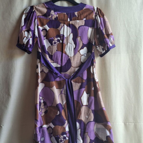 Oasis Floral Cotton Mini Dress Y2K Medium, like new