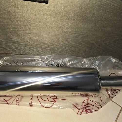 Endy Exhaust New Motorcycle Exhaust Muffler with Removable Silencer