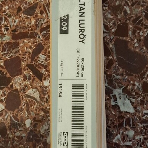 Luroy bed slats set like new, 2 sets from IKEA