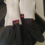 Nike hat and gloves new gray set