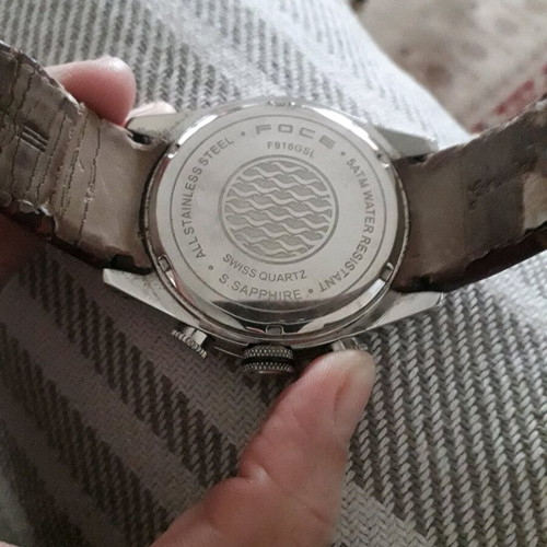 Steel watch (box now)