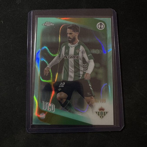 Isco /199 Topps Chrome card new