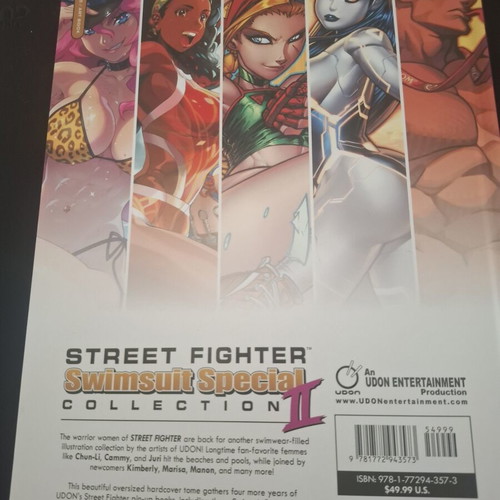 Street Fighter Swimsuit Special Collection 2 Hardcover Like New