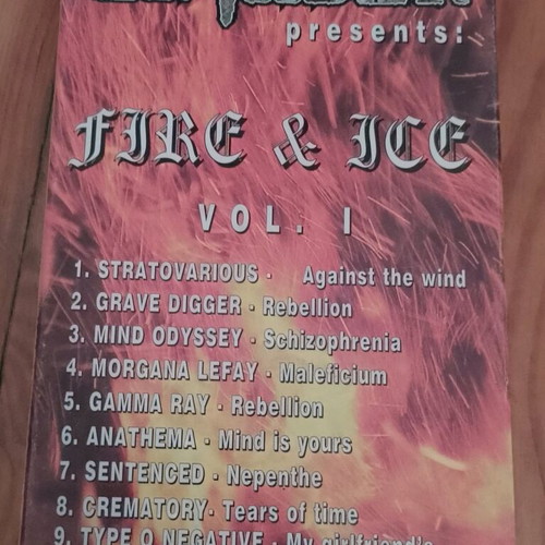 Fire and Ice I VHS tape used from Metal Invader, metal