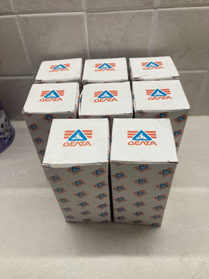 Happy Cow promotional glasses set of 8 Delta 1990 like new