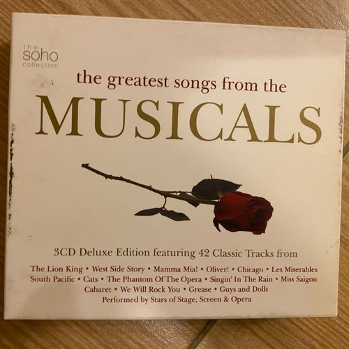 3CD collection authentic with music from Musicals new