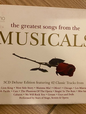 3CD collection authentic with music from Musicals new
