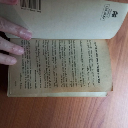 The Janson Directive novel like new, English