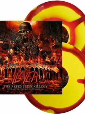 Slayer The Repentless Killogy Limited Edition Yellow/Red Corona Vinyl New