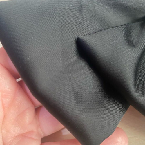Satin hair elastic with bow like new for girls