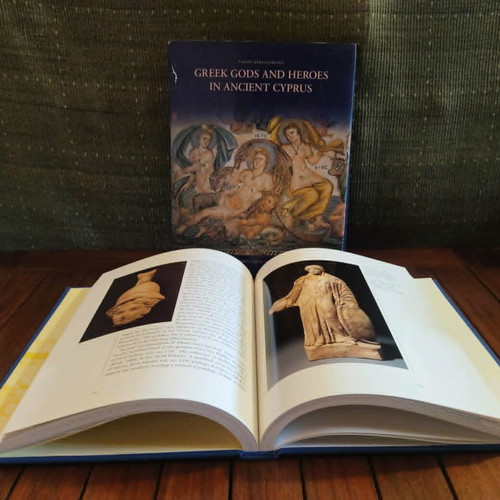Greek Gods And Heroes In Ancient Cyprus book like new, English edition