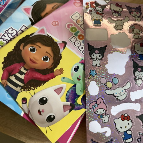 Painting set with over 1000 stickers and painting images