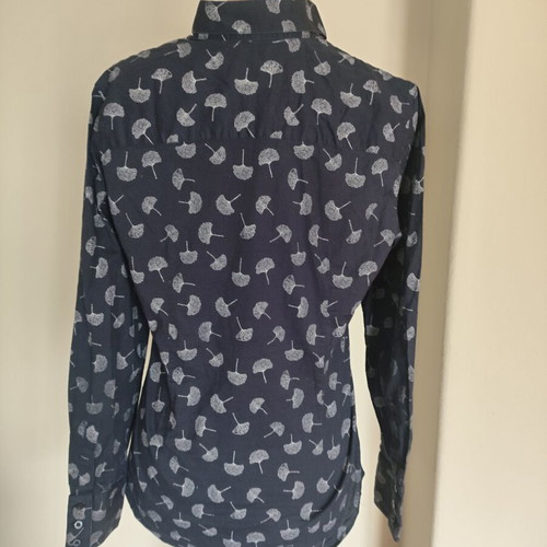 Cavallaro Napoli women's blue printed shirt like new