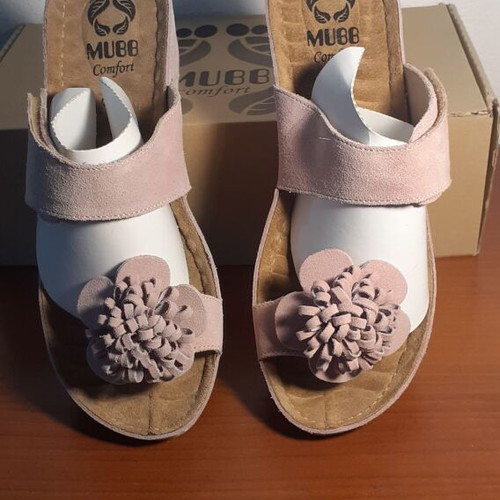Mubb Comfort leather suede sandals size 40 new