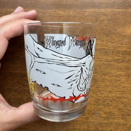 Nutella The Lord of the Rings glass Nazgul The Return of the King like new
