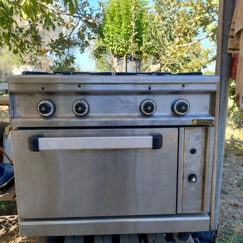 Seretidis Ser-Gas FC4F Professional Gas Kitchen Like New 27.5Kw