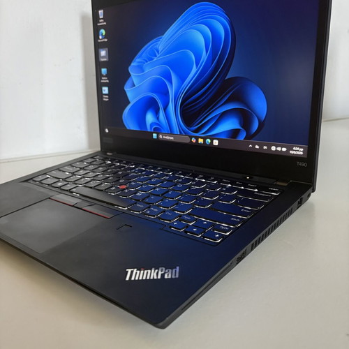 Lenovo ThinkPad T490 14" Touchscreen Laptop, i5-8365U, 8GB RAM, 256GB SSD, Windows 11, Office 2024