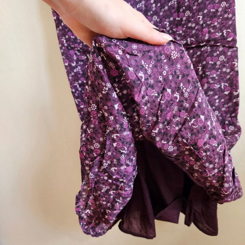 United Colors of Benetton Purple Dress Size M Like New