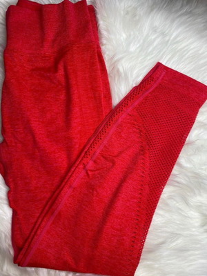 Victorias Secret Pink leggings new, red, size M