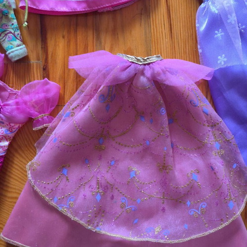 Barbie doll dresses set