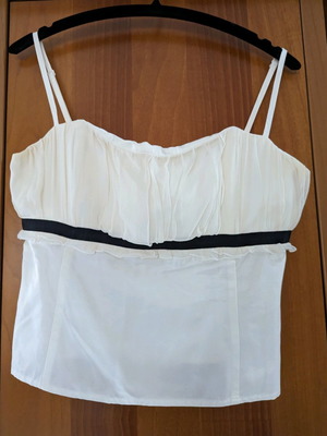 ecru evening bodice