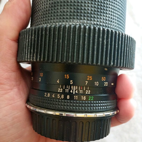 Zeiss Sonar Contax 135mm f2.8 Canon mount used lens