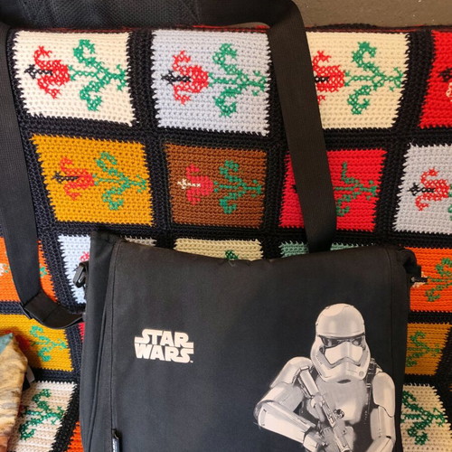 Star Wars crossbody bag new, black