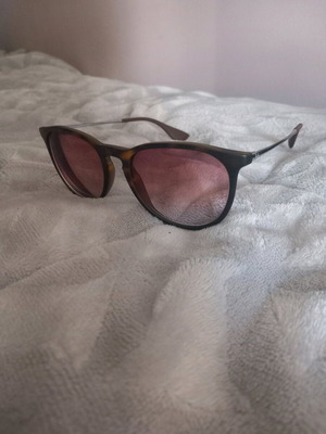 Rayban Erika prescription sunglasses used, brown