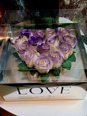 Soap roses new, decorative for Valentine's day