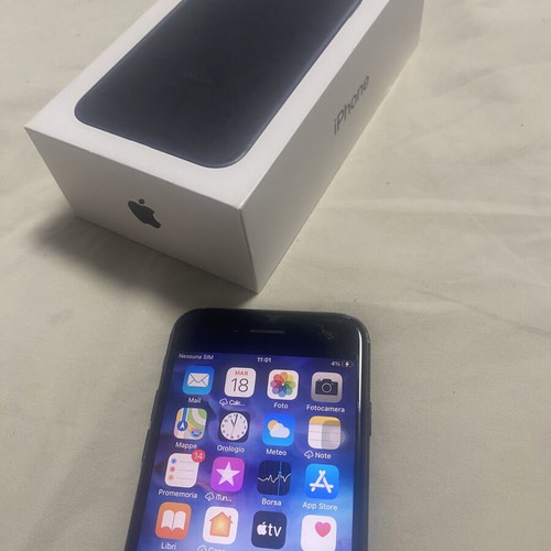 iPhone 7 Black 32GB used with damaged camera and intact screen
