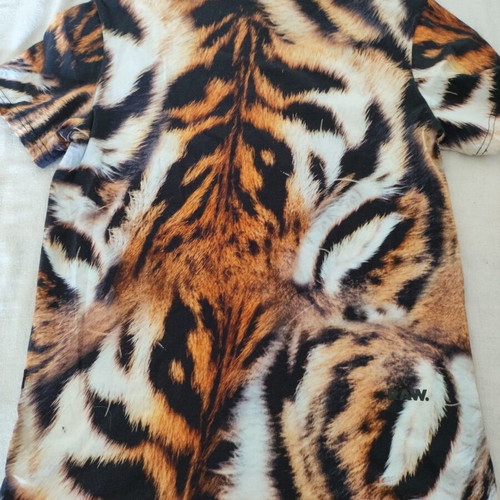 G-Star Mostom Men's T-shirt new, tiger print, size S
