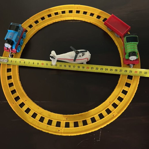 Thomas & Friends Train Set with Harold Helicopter like new