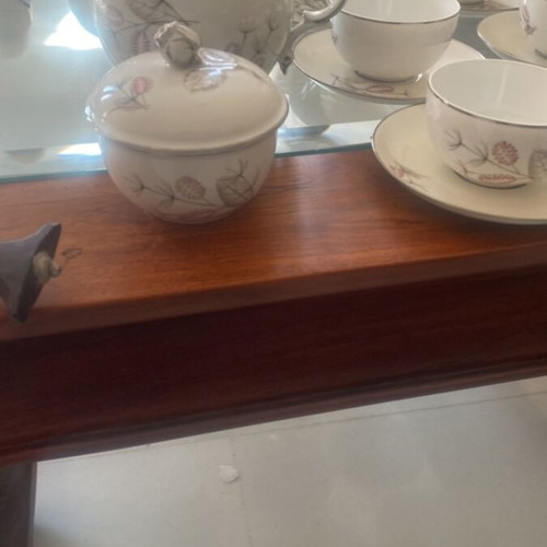 Porcelain tea set 17 pieces Fürstenberg new from 1950