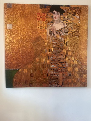 Πίνακας σε καμβά Klimt Portrait of Adele σαν καινούργιο, βαμβακερός ματ