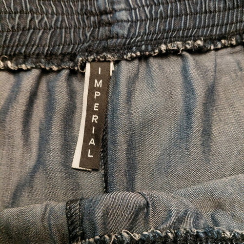Imperial Maxi Skirt Large like new, lyocell blue