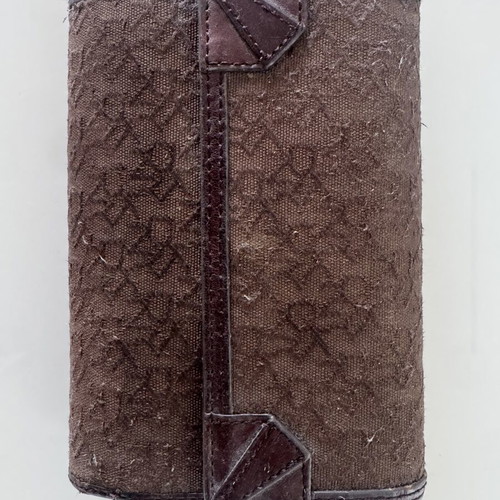 DKNY women's leather wallet used, brown