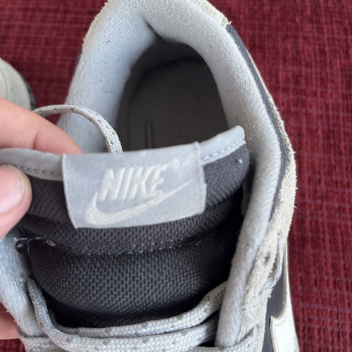 Nike Dunk Low sneakers like new, size 42, grey and blue