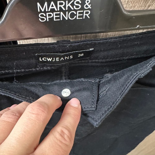Denim skirt like new, sizes S and M