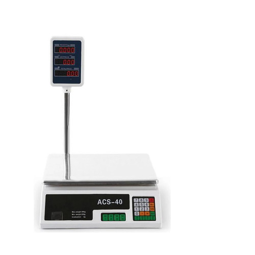 Electronic scale ACS-40 with tower new