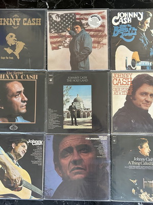 Johnny Cash records, country music