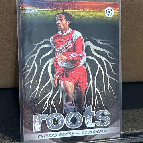 2025/26 Topps UCC Flagship Thierry Henry #RT-18 Roots like new