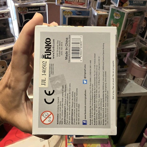 Funko Pop! Cogsworth like new