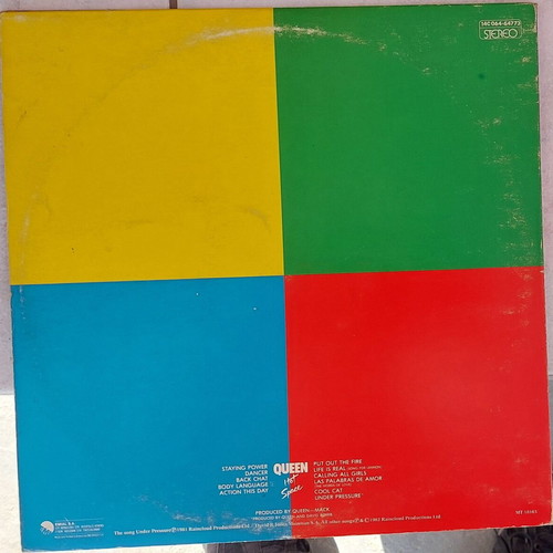 Queen Hot Space LP like new, rock