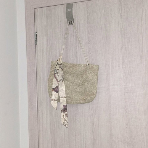 Straw shoulder bag new, beige